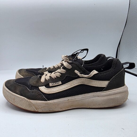 Vans UltraRange Youth Size 3 Black Casual Skate Shoes Running Walking School - Picture 13 of 13